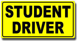 student driver magnets